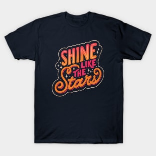 Shine Like The Stars by Tobe Fonseca T-Shirt